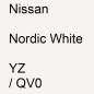 Preview: Nissan, Nordic White, YZ / QV0.